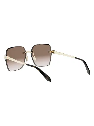 BVLGARI Women's Serpenti Forever 58MM Square Sunglasses - Goldother Gradient Brown | Thumbnail 4 BVLGARI Women's Serpenti Forever 58MM Square Sunglasses - Goldother Gradient Brown | Thumbnail 4