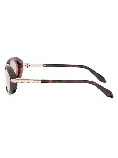 BVLGARI Women's Serpenti Viper 51MM Oval Sunglasses - Red Havana Violet | Thumbnail 3 BVLGARI Women's Serpenti Viper 51MM Oval Sunglasses - Red Havana Violet | Thumbnail 3