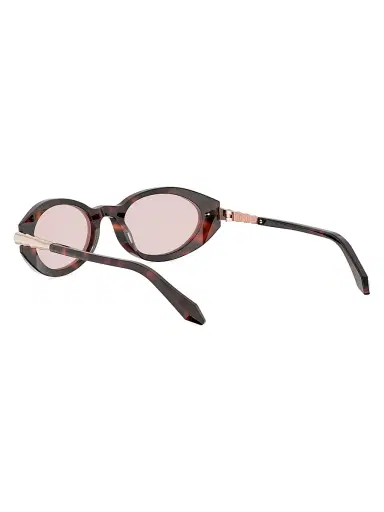 BVLGARI Women's Serpenti Viper 51MM Oval Sunglasses - Red Havana Violet | Thumbnail 4 BVLGARI Women's Serpenti Viper 51MM Oval Sunglasses - Red Havana Violet | Thumbnail 4