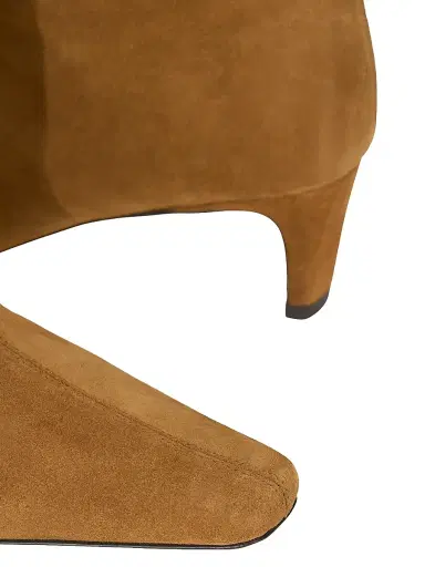 Staud Women's Wally 55MM Suede Wide-Calf Knee-High Boots - Tan - Size 10 | Thumbnail 4 Staud Women's Wally 55MM Suede Wide-Calf Knee-High Boots - Tan - Size 10 | Thumbnail 4