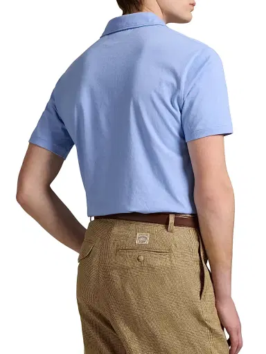 Polo Ralph Lauren Men's Lisle Standard Fit Cotton Polo Shirt | Thumbnail 4