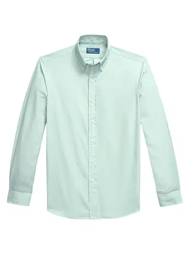 Polo Ralph Lauren Men's Classic-Fit End-On-End Shirt - Fatigue White | Thumbnail 1