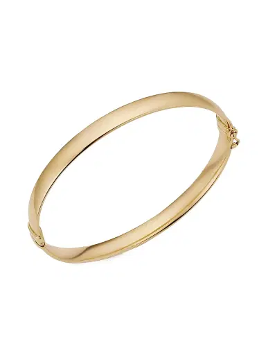 Oradina Women's 14K Yellow Gold The One Bold Bangle - Gold | Thumbnail 1