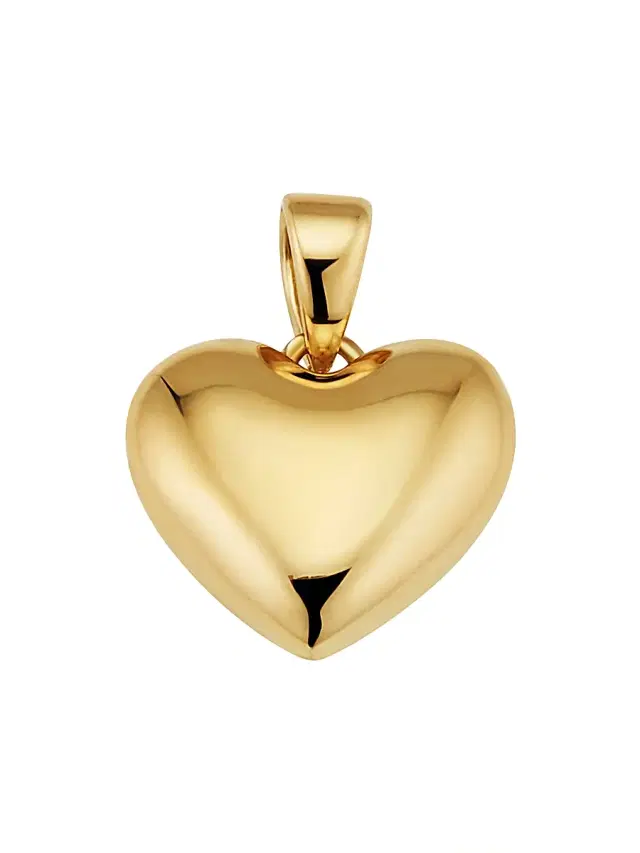 Women's 14K Yellow Gold Lovely Pendant Charm - Gold