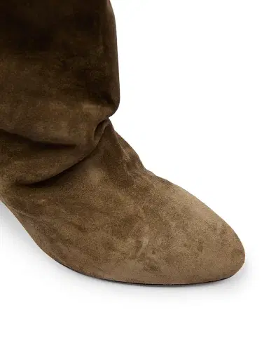 Isabel Marant Women's Dalby Suede Whipstitch Booties - Bronze - Size 10 | Thumbnail 5