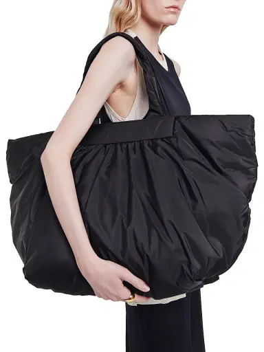 Vee Collective Women's Caba Solid Weekender Bag - Black | Thumbnail 3 Vee Collective Women's Caba Solid Weekender Bag - Black | Thumbnail 3
