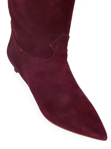 Ulla Johnson Women's Carolina Slouchy 55MM Over-The-Knee Suede Boots - Cognac | Thumbnail 4 Ulla Johnson Women's Carolina Slouchy 55MM Over-The-Knee Suede Boots - Cognac | Thumbnail 4