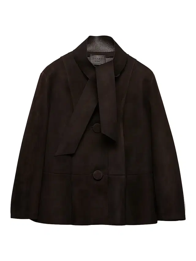 Women's Bonded Suede Jacket - Brown