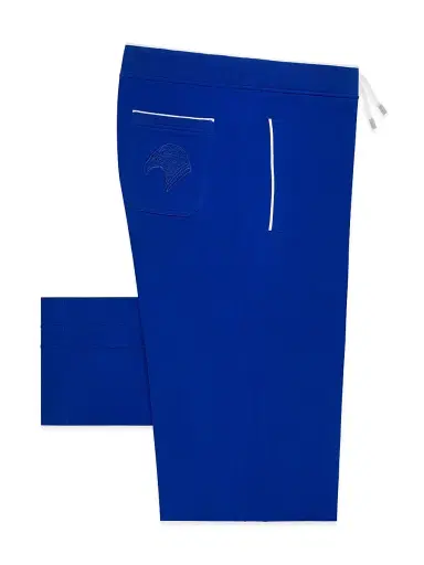 Stefano Ricci Men's Cotton Jogging Trousers Signature Eagle - Ricci Blue - Size 42 | Thumbnail 1 Stefano Ricci Men's Cotton Jogging Trousers Signature Eagle - Ricci Blue - Size 42 | Thumbnail 1