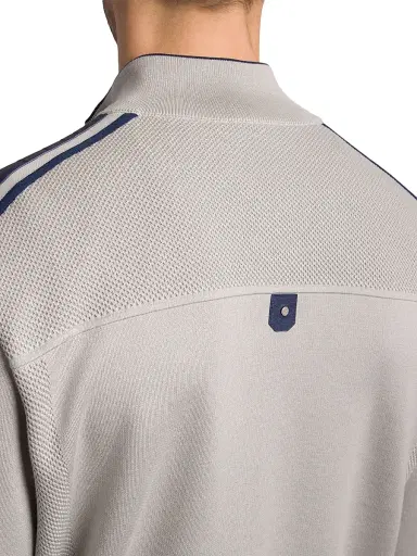 Stefano Ricci Men's Jogging Blouson Jacket with Croc Details - Beige - Size 46 | Thumbnail 5