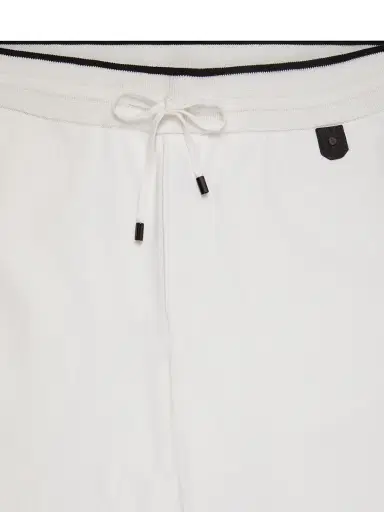Stefano Ricci Men's Knitted Classic Croc Details Jogging Trousers - White - Size 42 | Thumbnail 2 Stefano Ricci Men's Knitted Classic Croc Details Jogging Trousers - White - Size 42 | Thumbnail 2