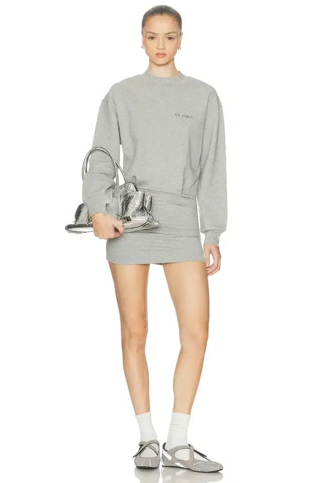 THE ATTICO Fleece Mini Dress