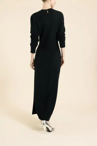 Givenchy Long Sleeve Slit Dress | Thumbnail 4 Givenchy Long Sleeve Slit Dress | Thumbnail 4