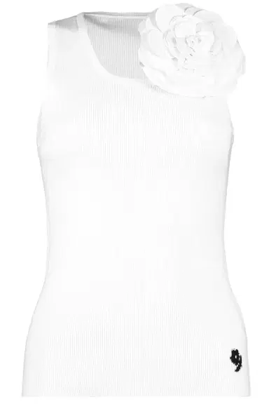 BERNADETTE Marcel Tank - Ivory | Thumbnail 1