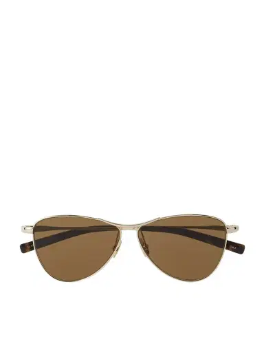 Saint Laurent Eyewear Vesper Small Aviator-style Gold-tone Sunglasses | Thumbnail 1 Saint Laurent Eyewear Vesper Small Aviator-style Gold-tone Sunglasses | Thumbnail 1