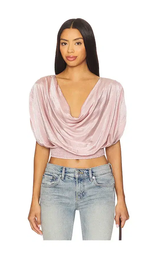 Free People x REVOLVE Cowl Cape Top
