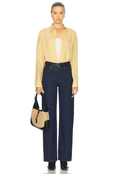 AGOLDE Harper Mid Rise Relaxed Straight Jeans | Thumbnail 7 AGOLDE Harper Mid Rise Relaxed Straight Jeans | Thumbnail 7