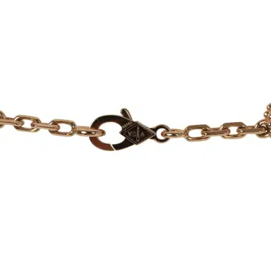Van Cleef & Arpels Van Cleef & Arpels Vintage Alhambra 20 Motif Long Necklace Silver Obsidian & 18K Rose Gold Hardware | Thumbnail 4 Van Cleef & Arpels Van Cleef & Arpels Vintage Alhambra 20 Motif Long Necklace Silver Obsidian & 18K Rose Gold Hardware | Thumbnail 4