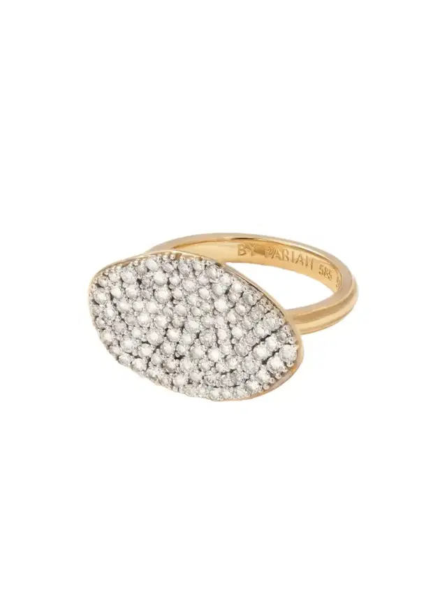 By Pariah Cluster Rhodium-plated 14-karat Recycled Gold Diamond Ring