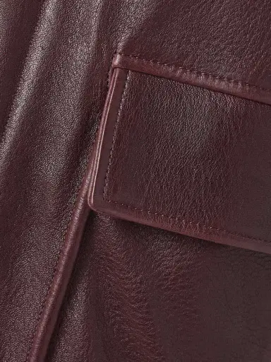 Nour Hammour Drey Leather Jacket | Thumbnail 5 Nour Hammour Drey Leather Jacket | Thumbnail 5