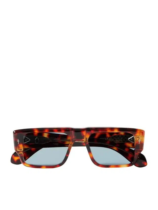 Jacques Marie Mage Devoto Square-frame Tortoiseshell Acetate Sunglasses