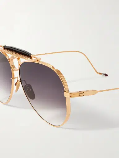 Jacques Marie Mage Duke 2 Gold-tone Aviator-style Sunglasses | Thumbnail 4 Jacques Marie Mage Duke 2 Gold-tone Aviator-style Sunglasses | Thumbnail 4