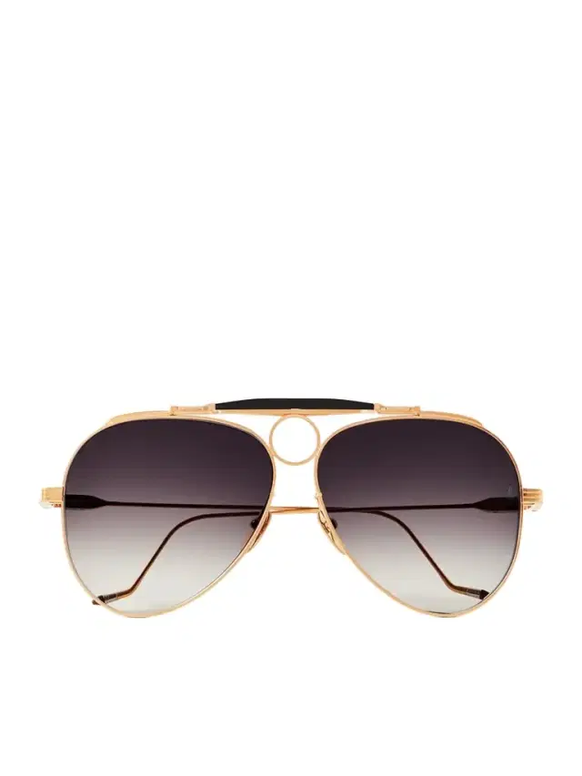 Duke 2 Gold-tone Aviator-style Sunglasses