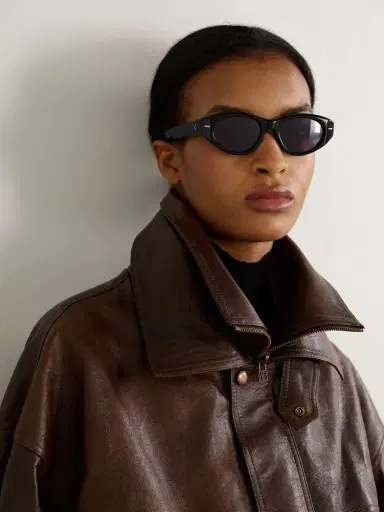 Jacques Marie Mage Krasner Cat-eye Acetate Sunglasses | Thumbnail 2