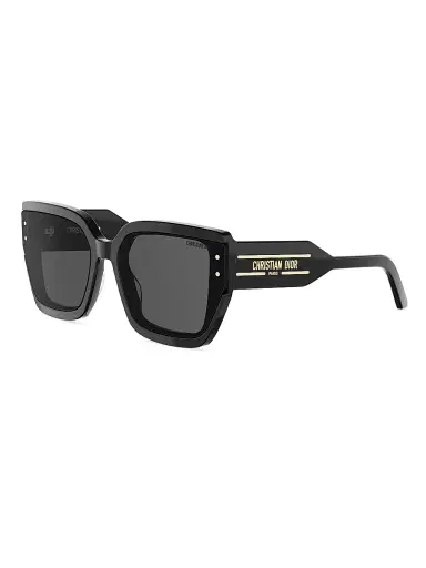Dior Women's Signature S14I 64MM Square Sunglasses - Shinyblackandsmoke | Thumbnail 1 Dior Women's Signature S14I 64MM Square Sunglasses - Shinyblackandsmoke | Thumbnail 1