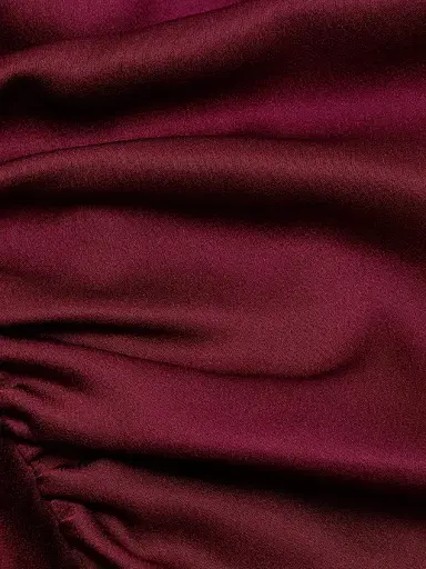 Simkhai Women's Marabella Ruched Maxi Dress - Cranberry - Size 2 | Thumbnail 7 Simkhai Women's Marabella Ruched Maxi Dress - Cranberry - Size 2 | Thumbnail 7