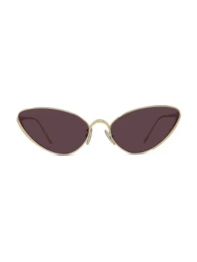 Loewe Women's Signature 59MM Cat-Eye Sunglasses - Shiny Endura Gold Violet | Thumbnail 2 Loewe Women's Signature 59MM Cat-Eye Sunglasses - Shiny Endura Gold Violet | Thumbnail 2