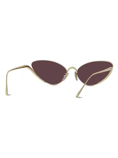 Loewe Women's Signature 59MM Cat-Eye Sunglasses - Shiny Endura Gold Violet | Thumbnail 6 Loewe Women's Signature 59MM Cat-Eye Sunglasses - Shiny Endura Gold Violet | Thumbnail 6