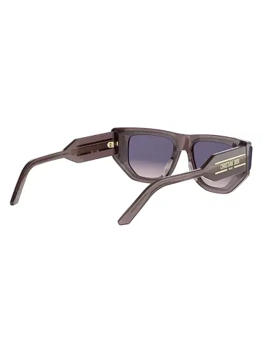 Dior Women's DiorSignature S15I 64MM Cat-Eye Sunglasses - Shiny Dark Brown And Violet | Thumbnail 6 Dior Women's DiorSignature S15I 64MM Cat-Eye Sunglasses - Shiny Dark Brown And Violet | Thumbnail 6
