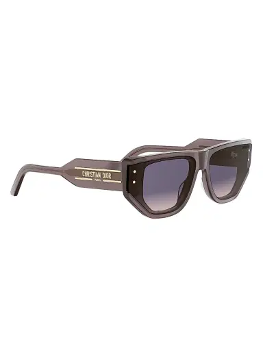 Dior Women's DiorSignature S15I 64MM Cat-Eye Sunglasses - Shiny Dark Brown And Violet | Thumbnail 8 Dior Women's DiorSignature S15I 64MM Cat-Eye Sunglasses - Shiny Dark Brown And Violet | Thumbnail 8