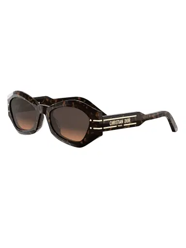 Dior Women's DiorSignature B1U 55MM Butterfly Sunglasses - Colouredhavanaandgradientbrown | Thumbnail 1 Dior Women's DiorSignature B1U 55MM Butterfly Sunglasses - Colouredhavanaandgradientbrown | Thumbnail 1
