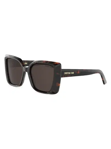 Dior Women's DiorMidnight S5I 55MM Square Sunglasses - Coloured Havana And Brown | Thumbnail 1 Dior Women's DiorMidnight S5I 55MM Square Sunglasses - Coloured Havana And Brown | Thumbnail 1