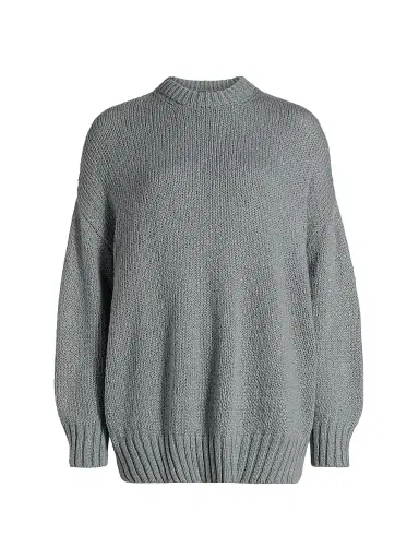 Jenni Kayne Women's Foster Cotton Oversized Sweater | Thumbnail 1 Jenni Kayne Women's Foster Cotton Oversized Sweater | Thumbnail 1