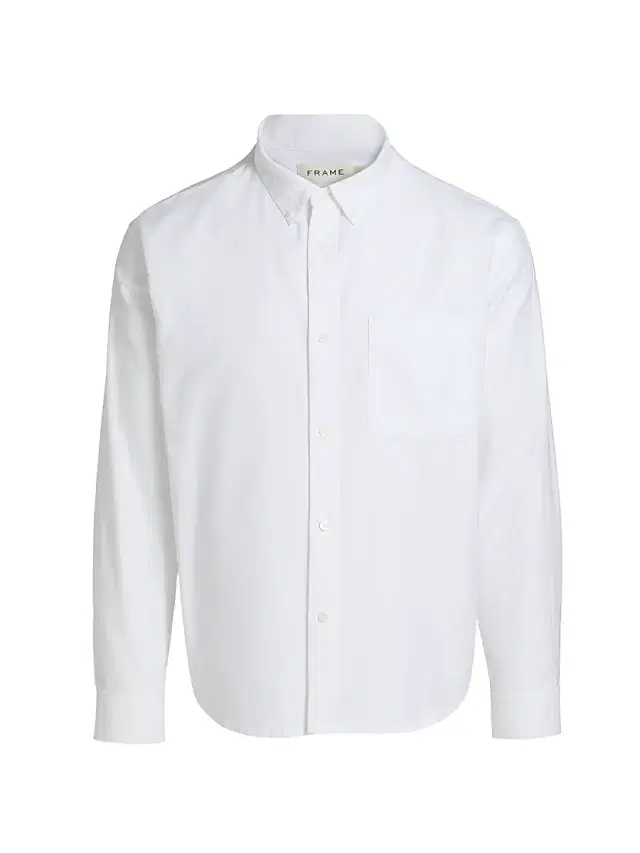 FRAME Men's Oxford Cotton Button-Down Shirt - White