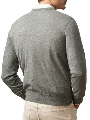 Ralph Lauren Purple Label Men's Cashmere Crewneck Sweater | Thumbnail 4 Ralph Lauren Purple Label Men's Cashmere Crewneck Sweater | Thumbnail 4