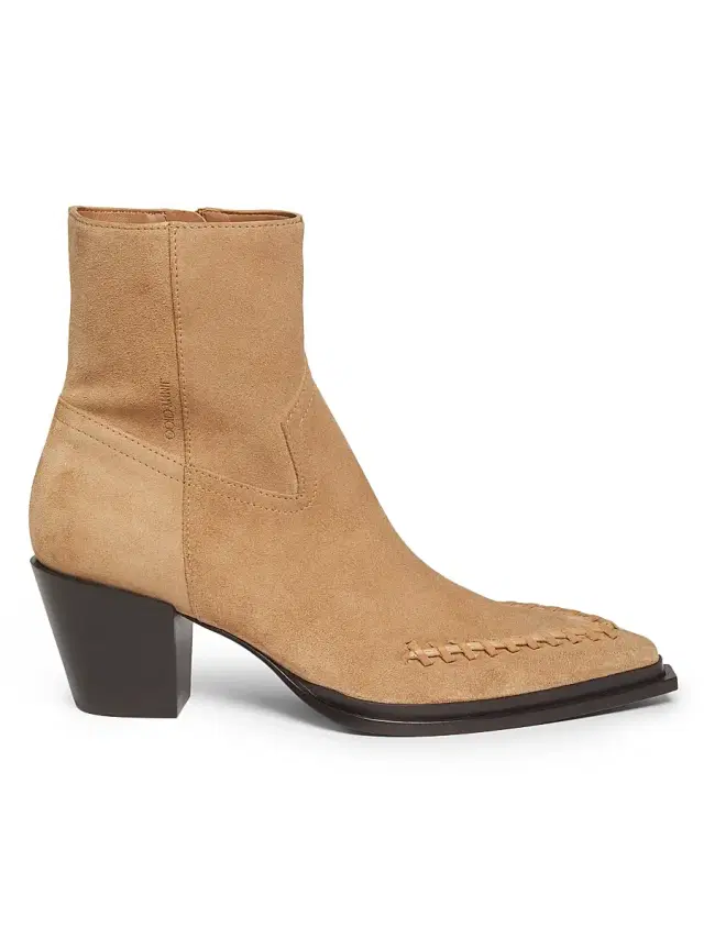 Women's Cece 60MM Velvet Suede Ankle Boots - Toffee