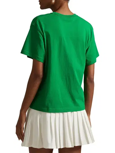 Polo Ralph Lauren Women's US Open Logo Crewneck T-Shirt - Billiard | Thumbnail 4