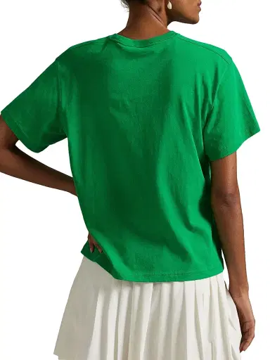 Polo Ralph Lauren Women's US Open Logo Crewneck T-Shirt - Billiard | Thumbnail 5
