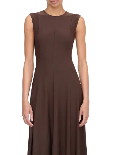 Hill House Home Women's The Mila Dress - Chocolate | Thumbnail 5