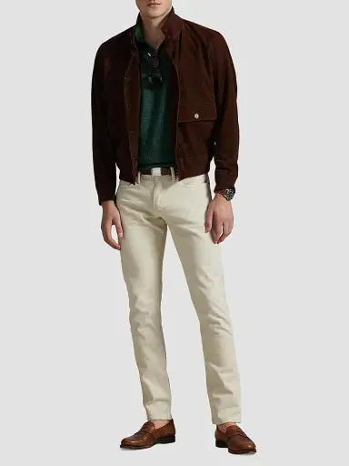 Polo Ralph Lauren Men's Sullivan Slim Jeans - Hillstone New Stone | Thumbnail 2