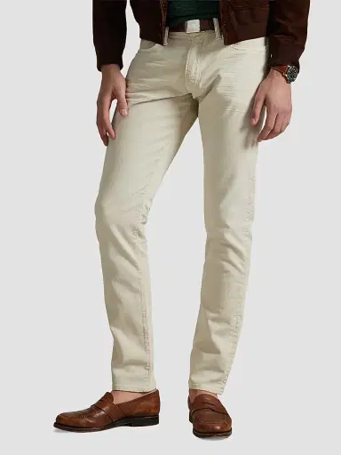 Polo Ralph Lauren Men's Sullivan Slim Jeans - Hillstone New Stone | Thumbnail 4