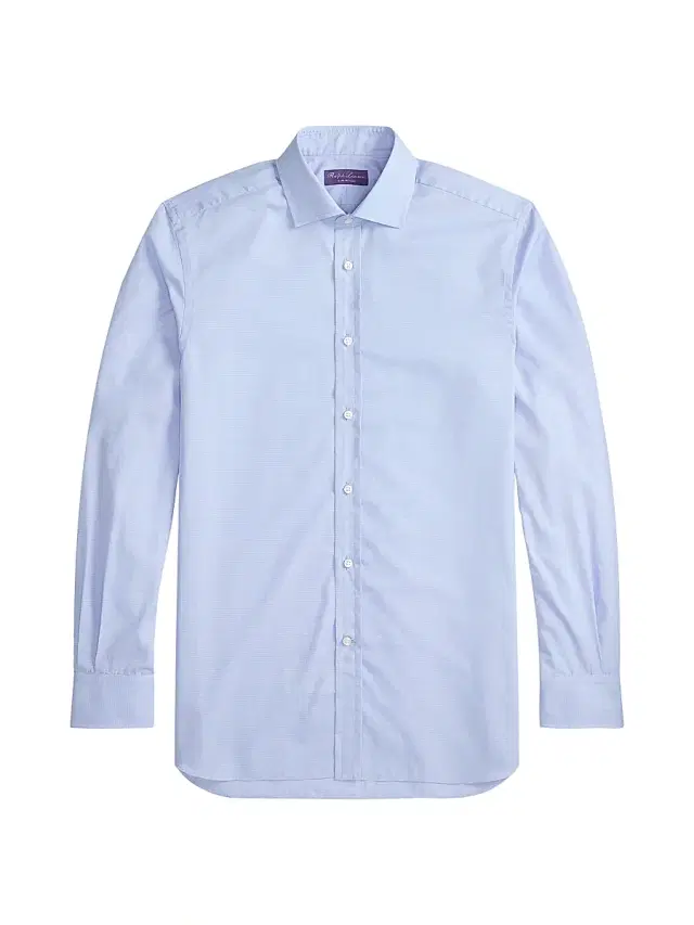 Men's Solid Cotton Shirt - Blue