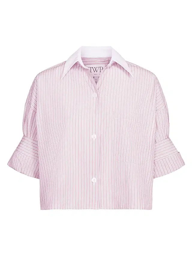 Women's Next Ex Cotton Blouse - Spanish Villa White