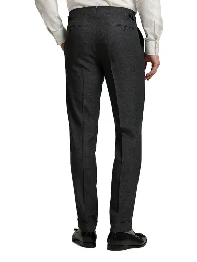 Ralph Lauren Purple Label Men's Gregory Hand-Tailored Birdseye Suit | Thumbnail 8 Ralph Lauren Purple Label Men's Gregory Hand-Tailored Birdseye Suit | Thumbnail 8