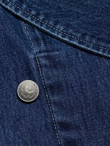 L'Agence Women's Maddox Cropped Double-Breasted Denim Jacket | Thumbnail 7