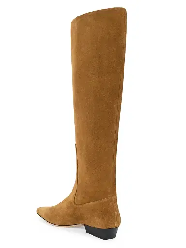Staud Women's Wally 25MM Suede Knee-High Boots | Thumbnail 2
